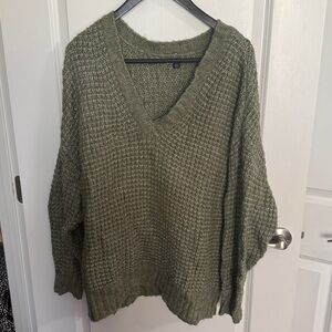 American Eagle Outfitters Sage Knit Sweater